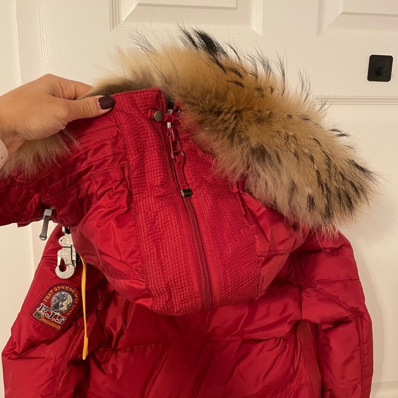 PARAJUMPERS Red Long Bear Winter Coat - XXS - RRP $1300 - Picture 5 of 6